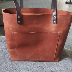 Portland leather goods bag